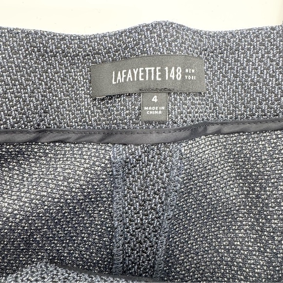 Lafayette 148 New York Barrow Wool-Silk Pant Size 4 - Picture 3 of 7